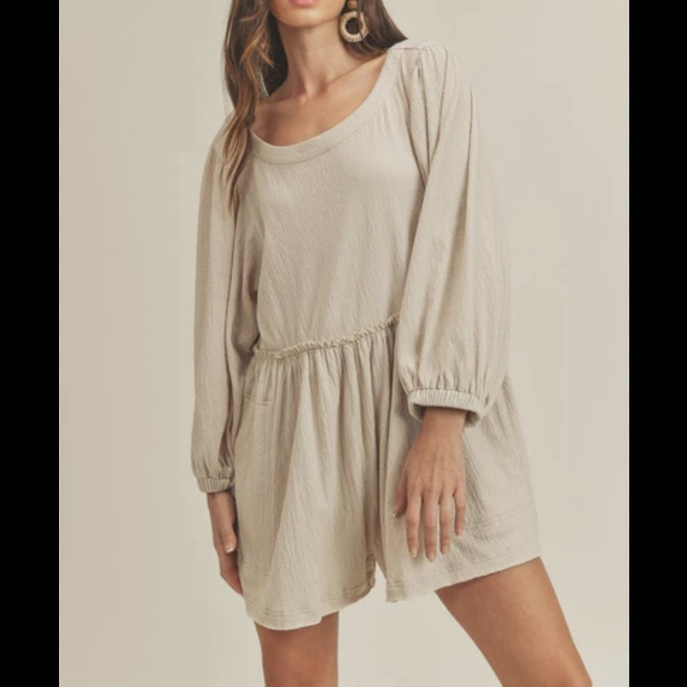 Oversized romper